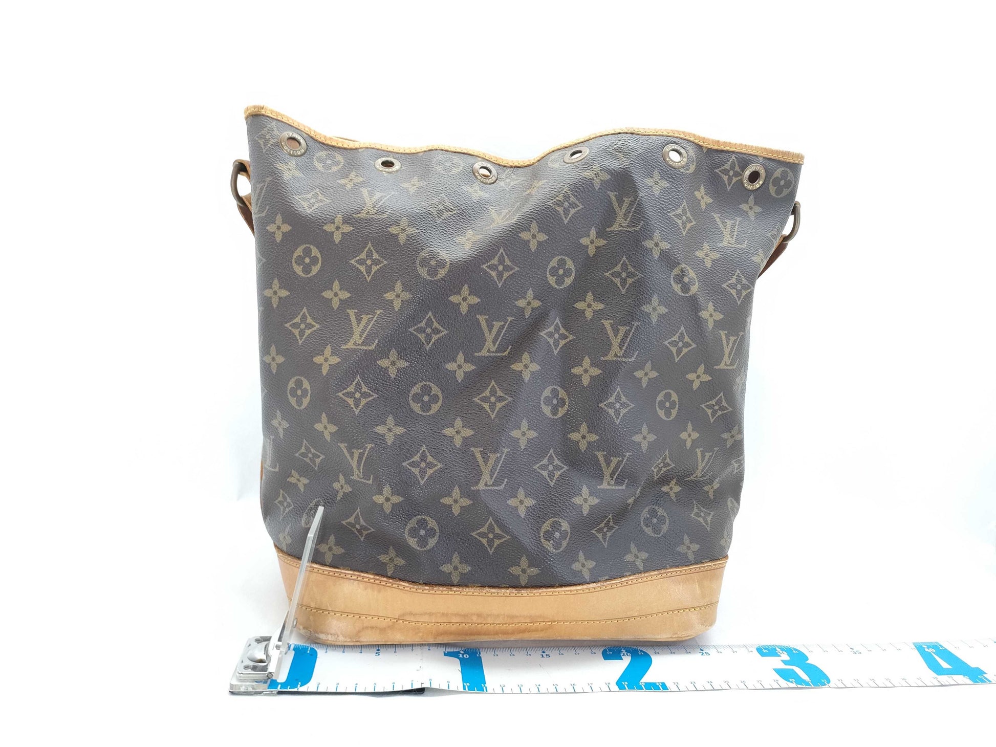 LOUIS VUITTON Monogram Petit Noe M42226 Strapless Shoulder Bag