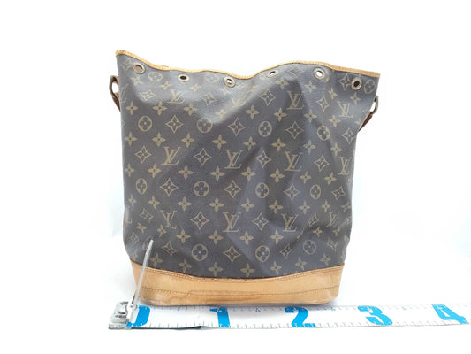 LOUIS VUITTON Monogram Petit Noe M42226 Strapless Shoulder Bag