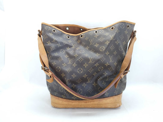 LOUIS VUITTON Monogram Petit Noe M42226 Strapless Shoulder Bag