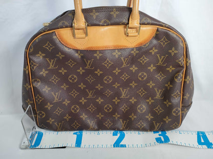 LOUIS VUITTON Monogram Deauville M47270 VI0986 Brown Handbag