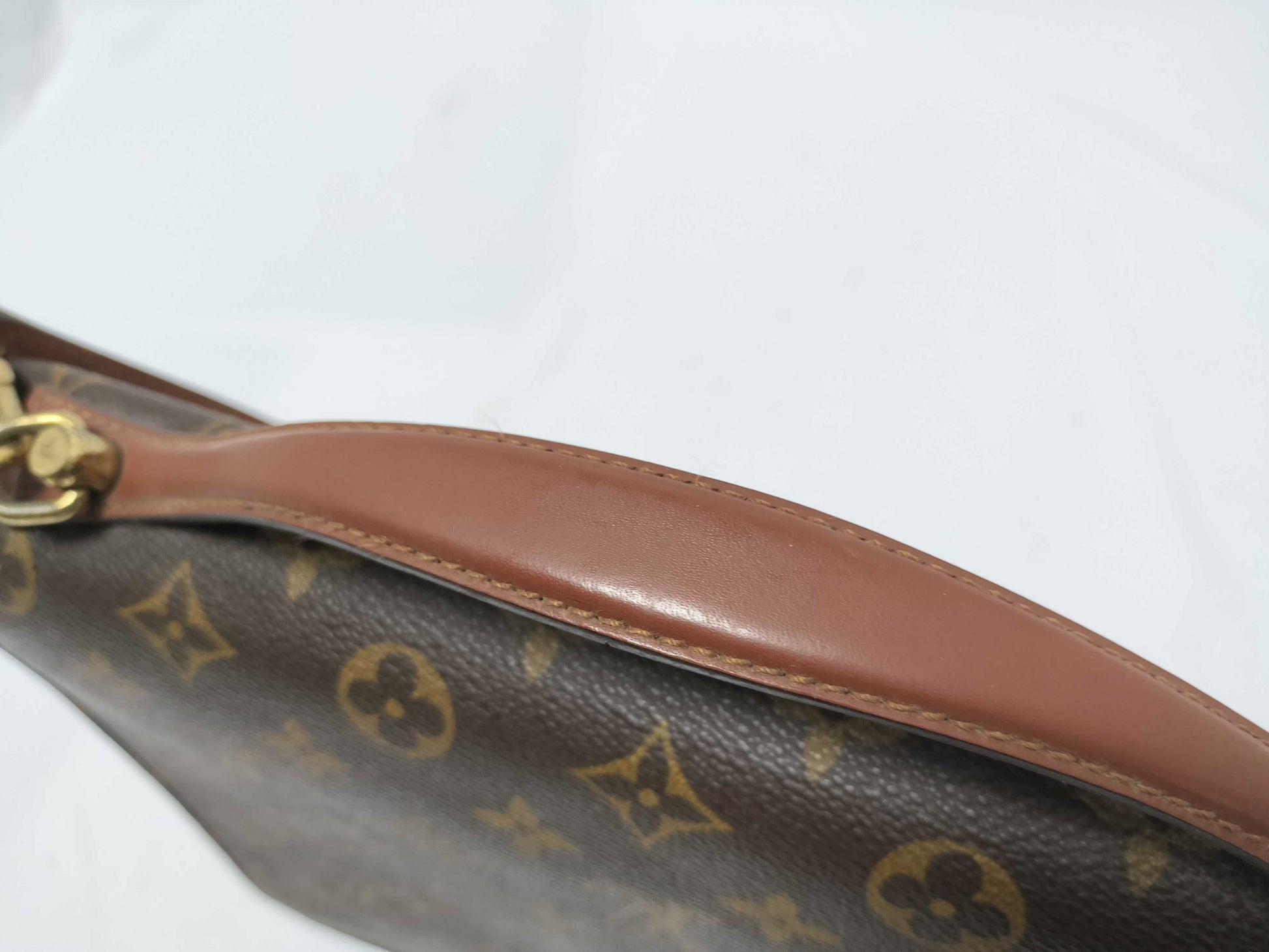 LOUIS VUITTON Monogram Monceau M51185 A20960 Brown Handbag