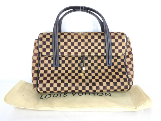 LOUIS VUITTON Damier Sauvage Lion M92131 CE0042 Brown Handbag