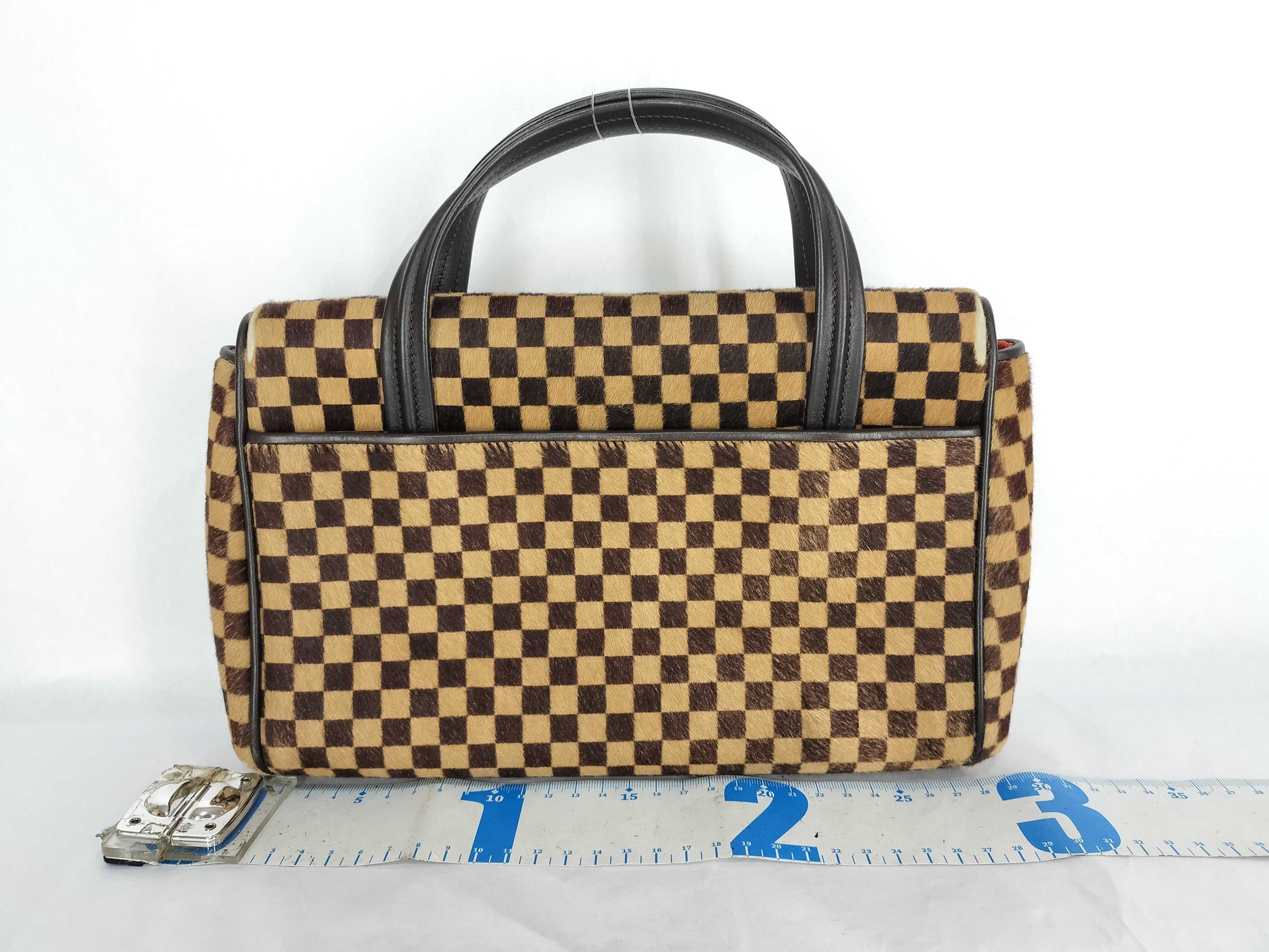 LOUIS VUITTON Damier Sauvage Lion M92131 CE0042 Brown Handbag