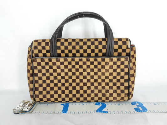LOUIS VUITTON Damier Sauvage Lion M92131 CE0042 Brown Handbag