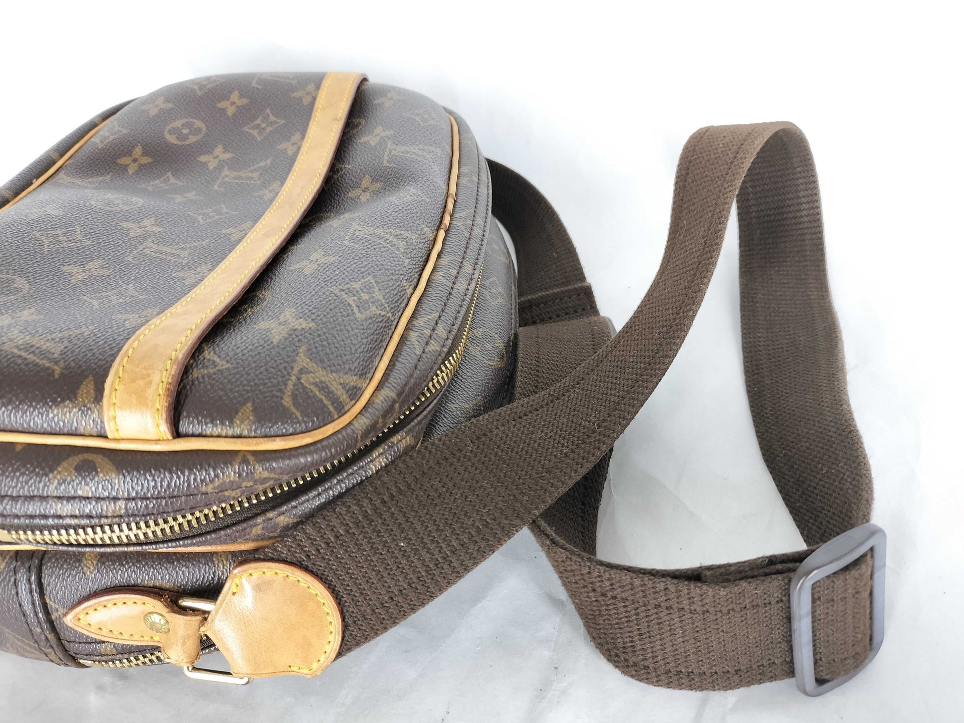 LOUIS VUITTON Monogram Reporter PM M45254 SP0021 Brown Shoulder Bag