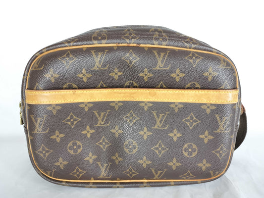 LOUIS VUITTON Monogram Reporter PM M45254 SP0021 Brown Shoulder Bag