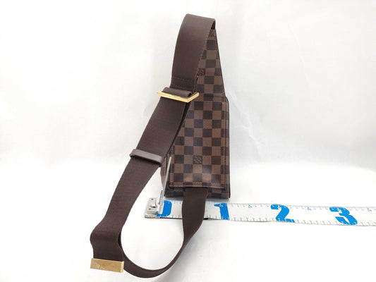 LOUIS VUITTON Damier Geronimos N51994 CA0055 Brown Shoulder Bag