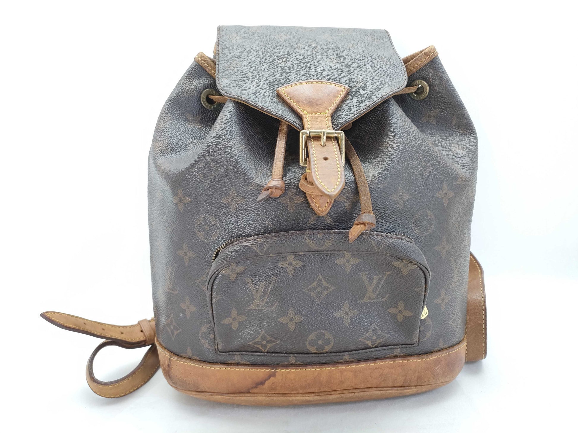LOUIS VUITTON Monogram Montsouris MM M51136 SP0060 Brown Shoulder Bag