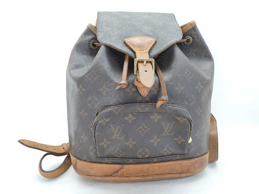 LOUIS VUITTON Monogram Montsouris MM M51136 SP0060 Brown Shoulder Bag