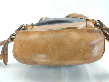 LOUIS VUITTON Monogram Montsouris MM M51136 SP0060 Brown Shoulder Bag