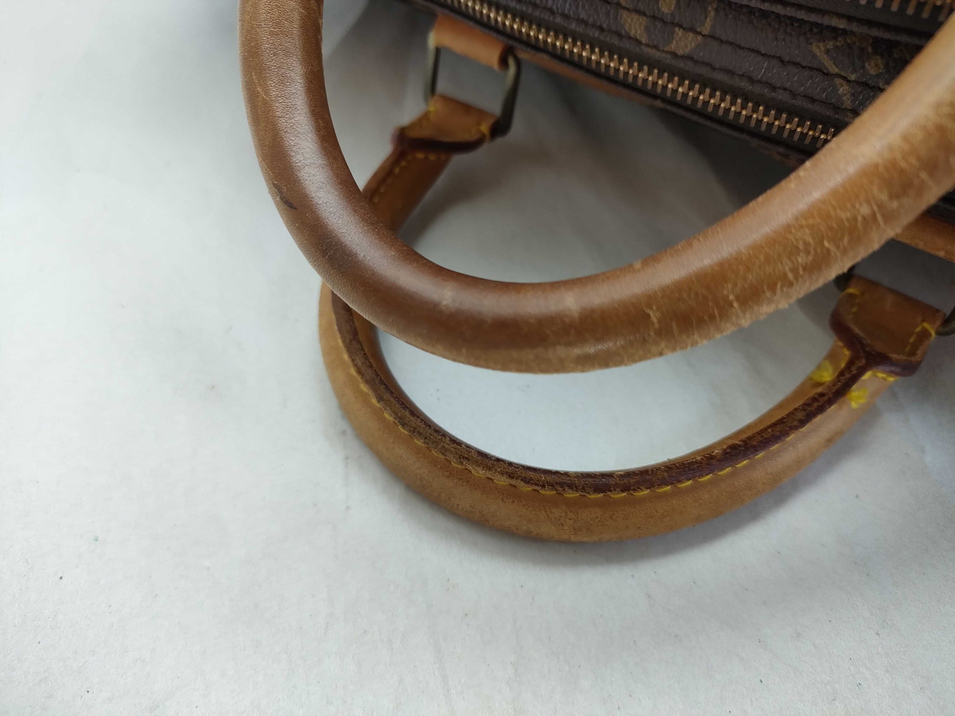 LOUIS VUITTON Monogram Alize Trois Poche M41391 Boston Bag