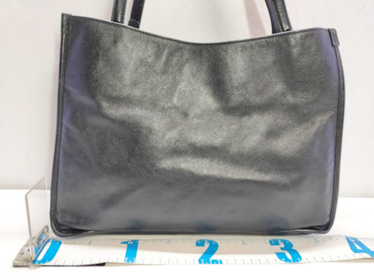 GUCCI PH - Gucci Black Leather Horsebit 1955 Large Tote Bag