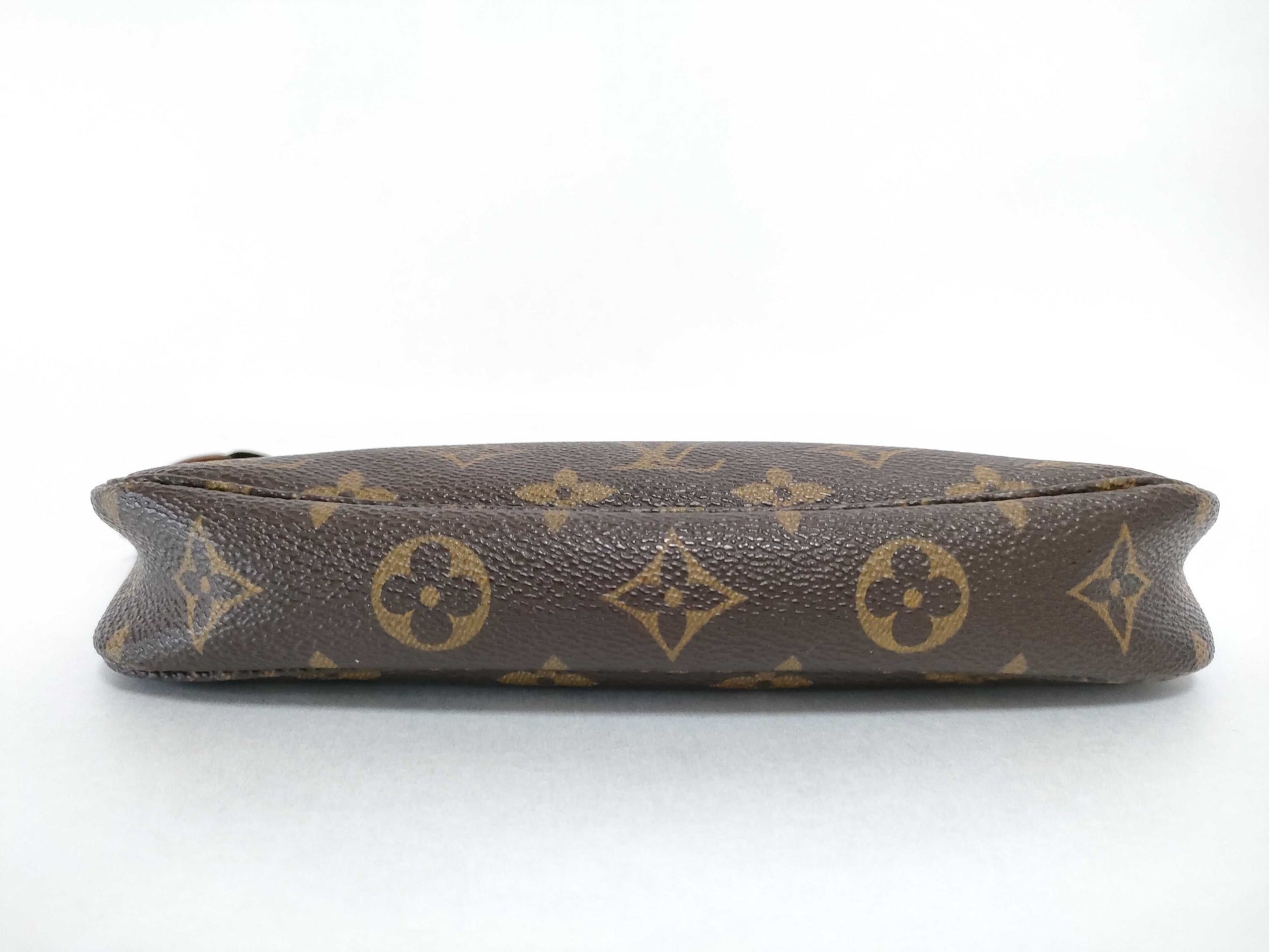 LOUIS VUITTON Monogram Pochette Accessoires M51980 SL0938 Brown Zipper Pull Detachable Pouch Louis Vuitton Pouch