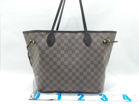 LOUIS VUITTON Damier Neverfull MM Brown Tote Bag N51105