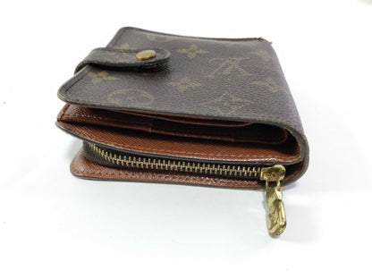 LOUIS VUITTON Monogram Compact Zip Wallet