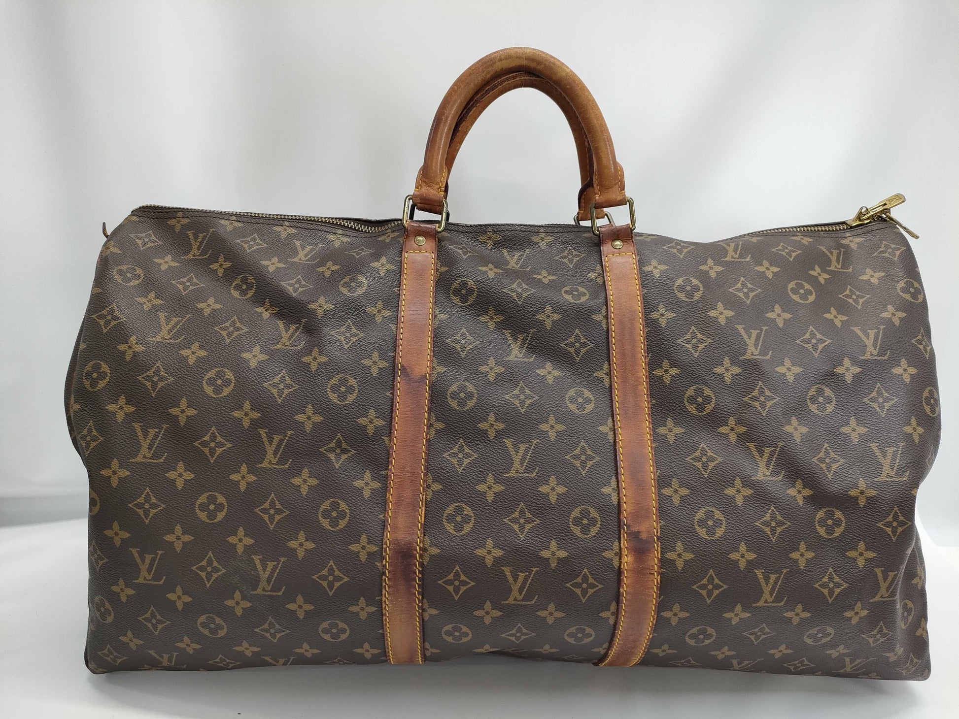 LOUIS VUITTON Louis Vuitton Keepall Boston Bag