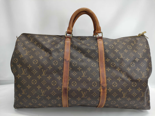 LOUIS VUITTON Louis Vuitton Keepall Boston Bag