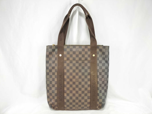 LOUIS VUITTON Damier Cabas Bobur Tote Bag N52006