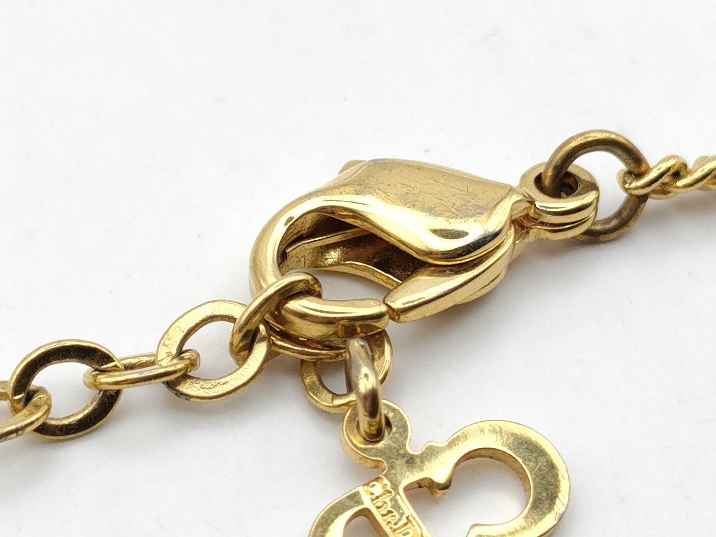 Dior Dior Dior logo necklace necklace