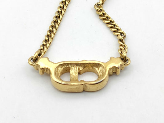 Dior Dior Dior logo necklace necklace