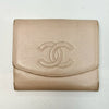 CHANEL Caviar Skin Bi-fold Compact Wallet 9613381 Wallet