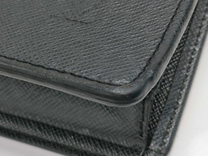 LOUIS VUITTON Louis Vuitton Porte-Document Rosan Taiga Noir Business Bag M30058 Business Bag