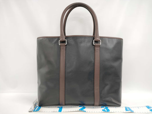 COACH Metropolitan 2-Way Tote Bag in Black/Brown with Strap