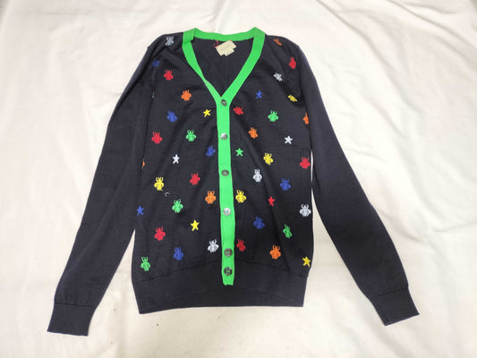 GUCCI current tag BEE star knit cardigan