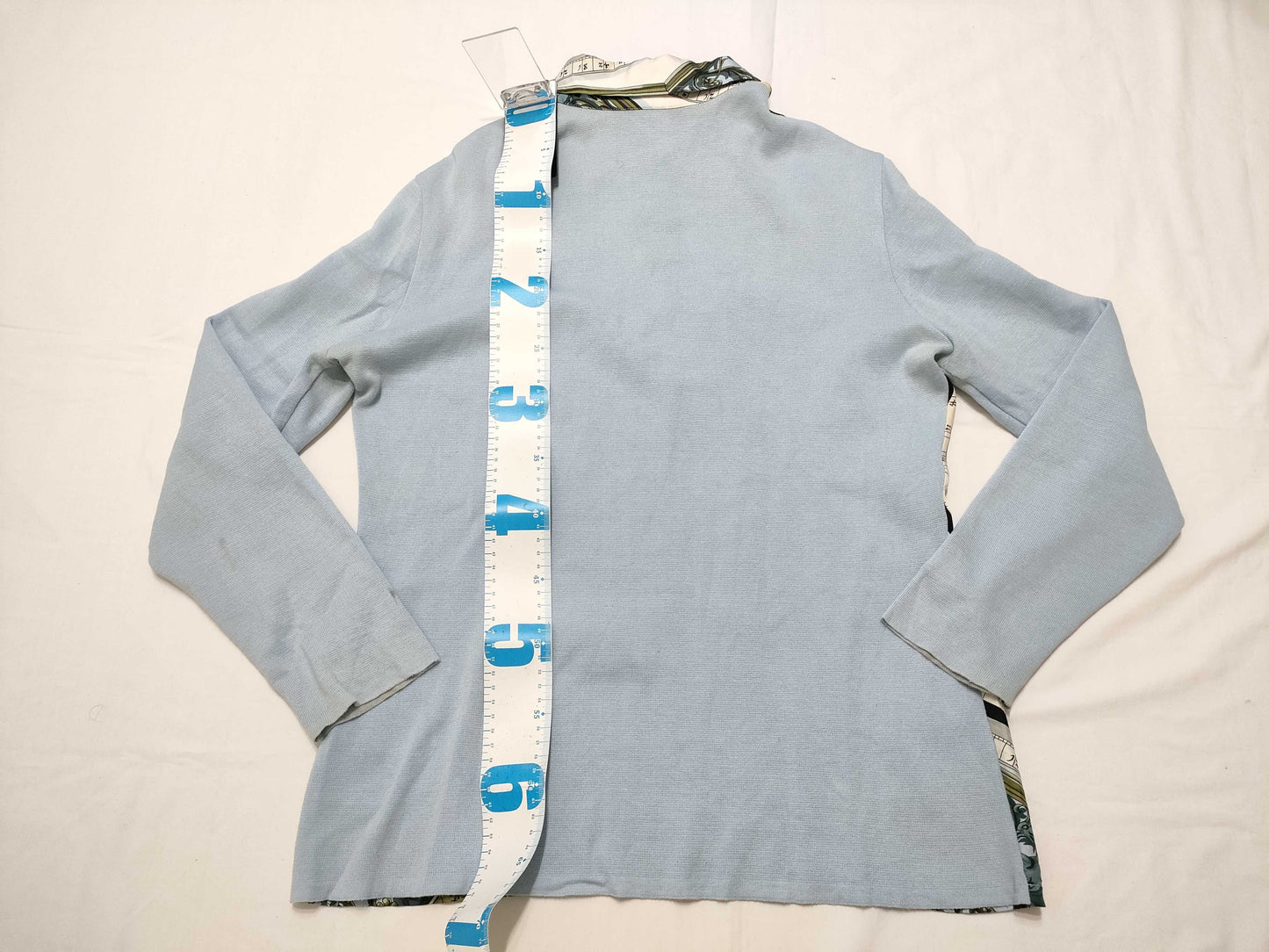 HERMES Margiela-era Hermès Twill Reine Knit Top