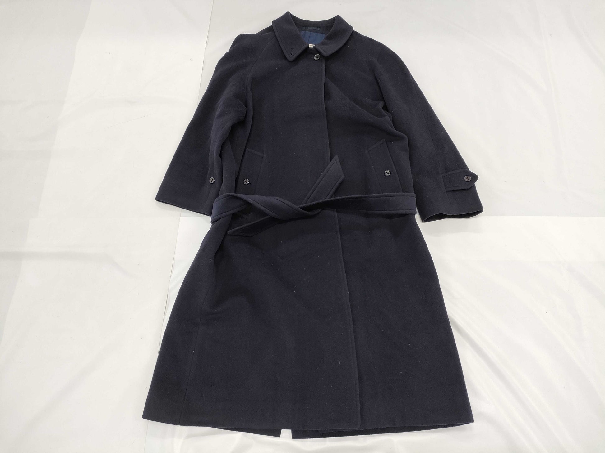 Burberry Cashmere Long Coat Size 9AB2 C-TK83 Coat