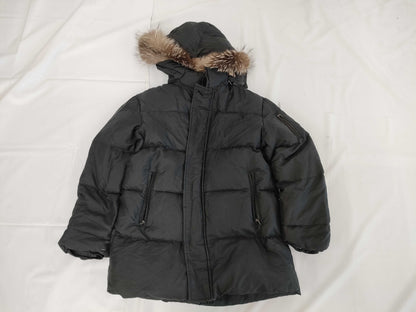 (10462_0225)▼BURBERRY Down Jacket with Fur Size L Coat