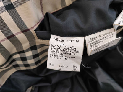 (10462_0225)▼BURBERRY Down Jacket with Fur Size L Coat