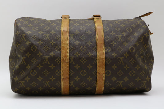 LOUIS VUITTON Monogram Old Keepall Boston Bag
