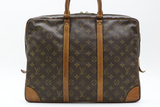 LOUIS VUITTON Monogram Porte-Document Voyage Business Bag