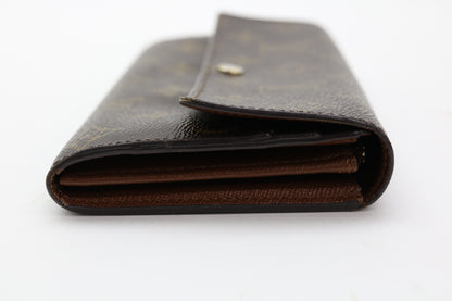 LOUIS VUITTON Monogram Sarah Wallet