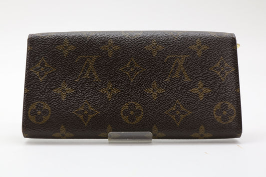 LOUIS VUITTON Monogram Sarah Wallet