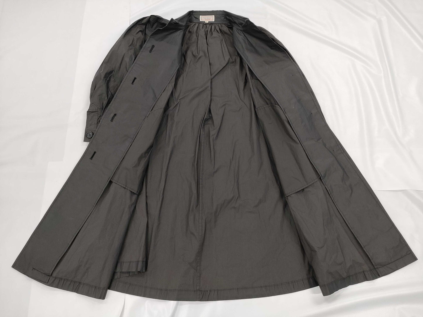 SAINT LAURENT Vintage A-Line Coat Size M