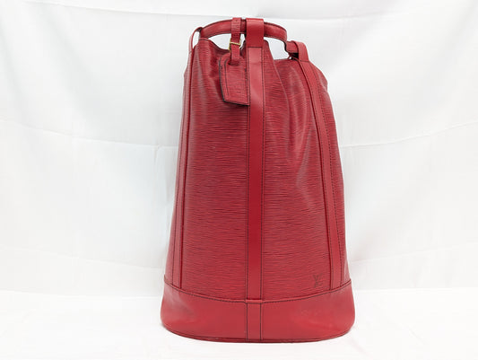 LOUIS VUITTON Epi Randonne GM Backpack
