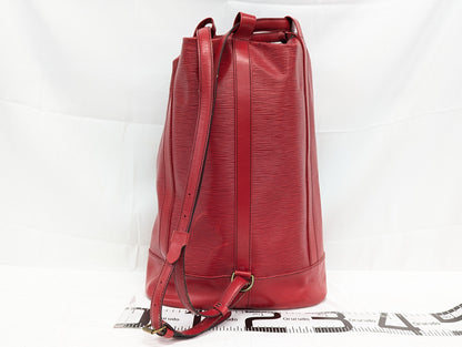 LOUIS VUITTON Epi Randonne GM Backpack