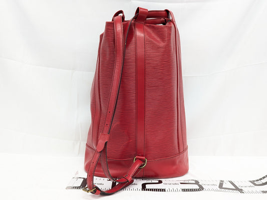 LOUIS VUITTON Epi Randonne GM Backpack