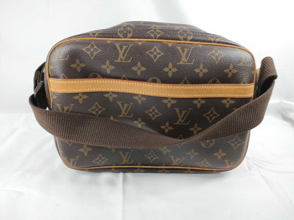 LOUIS VUITTON Monogram Reporter PM Shoulder Bag