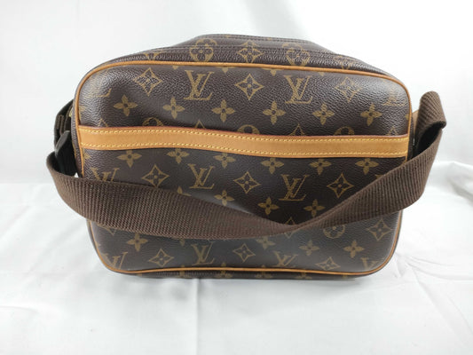 LOUIS VUITTON Monogram Reporter PM Shoulder Bag