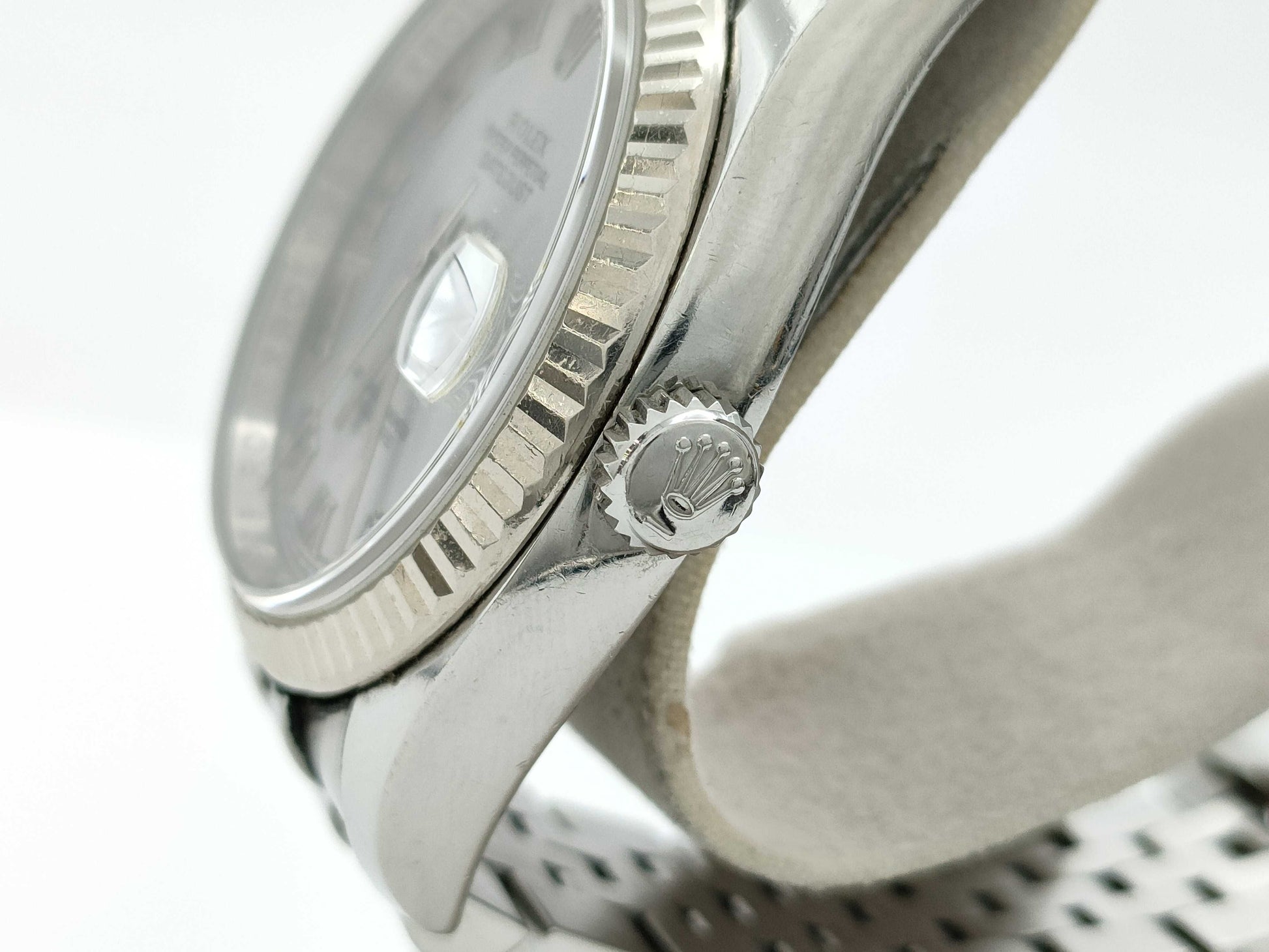 ROLEX 116234 V529979 Silver Dial Men's Watch
