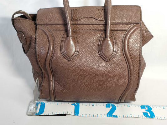 CELINE Luggage Nano Shopper Handbag