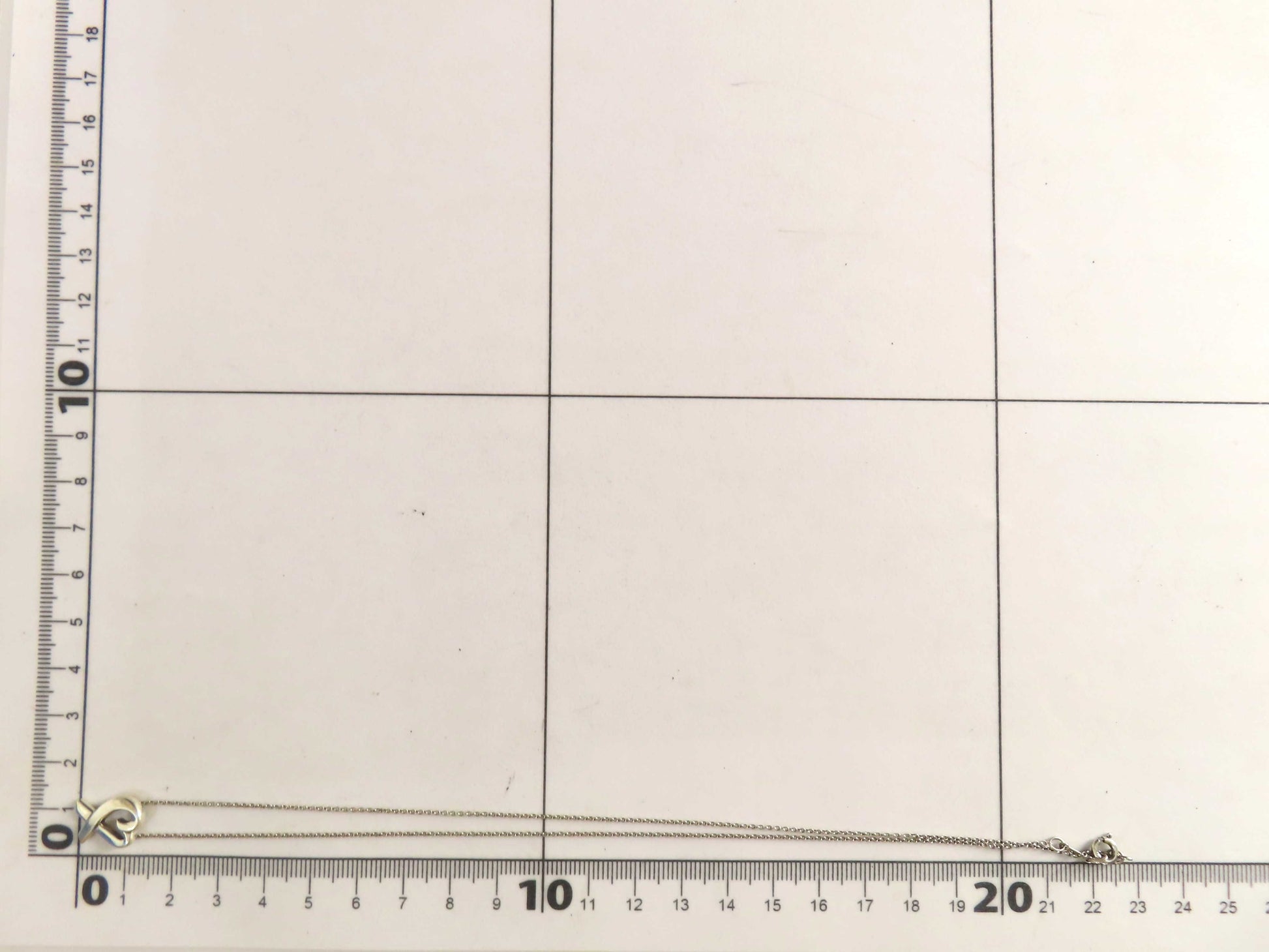 Tiffany & Co. Loving Heart Tiffany Necklace Loving Heart Paloma Picasso Ag925 Necklace