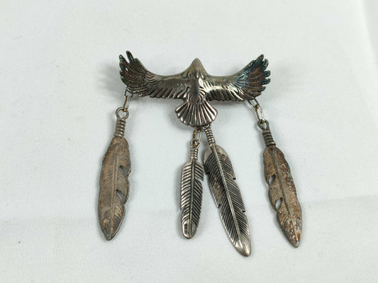 No Brand Eagle Necklace Top SV 19g Pendant Top