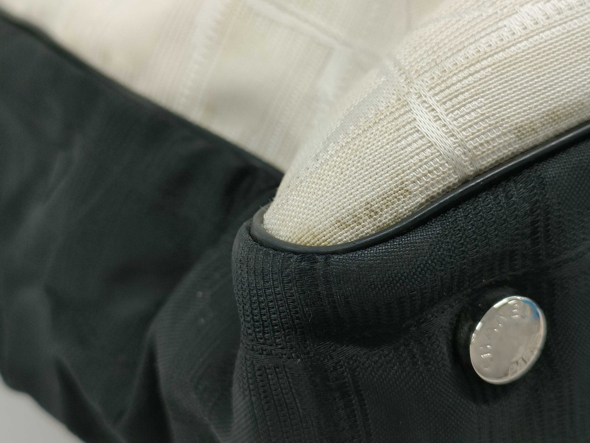 CHANEL New Travel Tote MM Nylon/Leather Black/Ivory Tote Bag