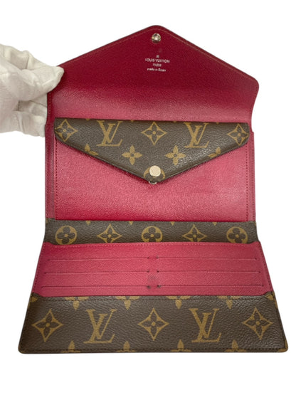 LOUIS VUITTON LOUIS VUITTON LOUIS VUITTON Louis Vuitton Monogram x Epi Marie Roulon Portefeuille M60498 CA0193 Wallet