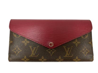 LOUIS VUITTON LOUIS VUITTON LOUIS VUITTON Louis Vuitton Monogram x Epi Marie Roulon Portefeuille M60498 CA0193 Wallet