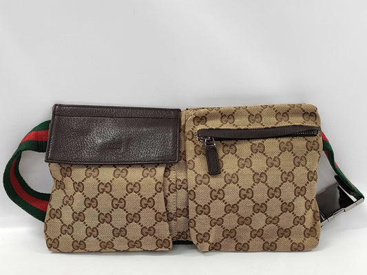 GUCCI 28566 Sherry Line Waist Bag